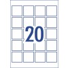 Glossy Square Labels 980016 45 x 45 mm