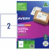 Premium Shipping Labels with AveryEco™ 959019 Content: 200 Labels / 100 Sheets