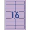 Lavender Purple Coloured Labels 393200 63.5 x 24 mm