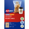 Kraft Brown Round Labels 980002