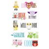 Merit Stickers 698005 Content: 40 Labels / 4 Sheets