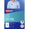 Fabric Name Badge Labels 959171