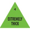 'Extremely Thick' Food Consistency Label 937386 25 x 25 mm