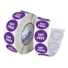 'Soy Free' Allergy Label 937397