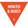 'Minced & Moist' Food Consistency Label 937388 25 x 25 mm