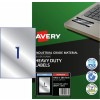 Silver Heavy Duty Labels 959204 Content: 20 Labels / 20 Sheets