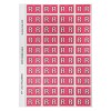 R Side Tab Colour Coding Labels 44518