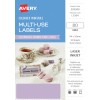 Lavender Purple Coloured Labels 393000