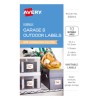 Durable Outdoor Labels 39014