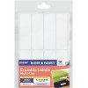 Erasable Multi-Use Removable Labels 41444