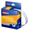 White Rectangle Dispenser Stickers 937304