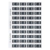 E Side Tab Colour Coding Labels 44505