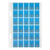 H Top Tab Colour Coding Labels 44408