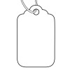 White Merchandise Tags, Size 23H 993623