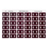 K Side Tab Colour Coding Labels 43311