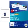 Card Name Badge Refills 947002 Content: 200 Cards / 25 Sheets