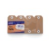 2in1 Perforated Tags Kraft Brown, 100 Pack 19000