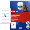 Permanent Multi-purpose Labels 959034 Content: 225 Labels / 25 Sheets