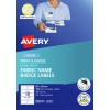Fabric Print & Divide Name Badge Labels 980040
