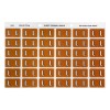L Side Tab Colour Coding Labels 43312