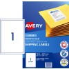 Shipping Labels with Smooth Feed 959091 Content: 250 Labels / 250 Sheets