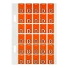 D Top Tab Colour Coding Labels 44404