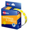 Yellow Dispenser Dot Stickers 937239