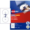 White CD Labels 960101 Content: 50 Labels / 25 Sheets