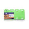 2in1 Perforated Tags Green, 100 Pack 19002