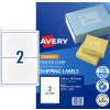 Frosted Clear Shipping Labels 936002 Content: 50 Labels / 25 Sheets