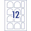 Avery Assorted Shoe Labels 40705