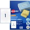Frosted Clear Shipping Labels 936008 Content: 25 Labels / 25 Sheets