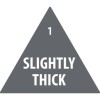 'Slightly Thick' Food Consistency Label 937382 25 x 25 mm