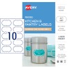 Kitchen & Pantry Labels AE9001 Content: 40 Labels / 4 Sheets