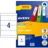 Filing Labels 959035 Content: 100 Labels / 25 Sheets