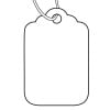 White Merchandise Tags, Size 24H 993624