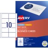 Matt Finish Business Cards 959026 Content: 1000 Cards / 100 Sheets