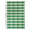 B Side Tab Colour Coding Labels 44502