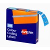 T Side Tab Colour Coding Labels 43220