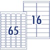 Address Labels Kit 982512 210 x 297 mm