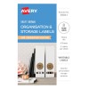 Kraft Brown Storage Labels 39031