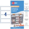 Garage & Outdoor Labels 39043 Content: 20 Labels / 5 Sheets