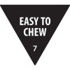 'Easy to Chew' Food Consistency Label 937390 25 x 25 mm