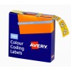 Q Side Tab Colour Coding Labels 43217