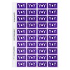 Y Side Tab Colour Coding Labels 44525