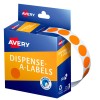 Orange Dispenser Dot Stickers 937240