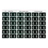 G Side Tab Colour Coding Labels 43307