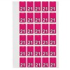 21 Top Tab Colour Coding Labels 44241