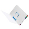 White Lateral Notes File with Fastener 46711