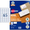 Quick Peel Address Labels with Sure Feed 936084 Content: 1625 Labels / 25 Sheets